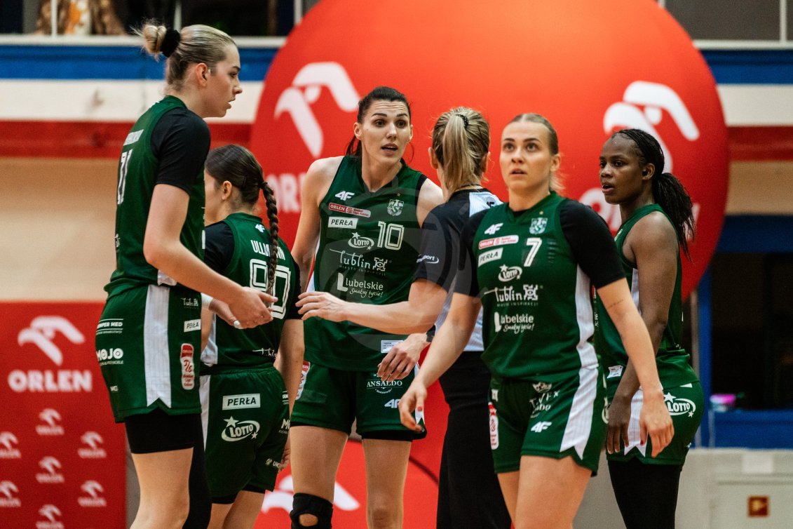 Koszykówka: ORLEN Basket Liga Kobiet. Wisla Krakow - AZS UMCS Lublin. - Agencja Fotograficzna